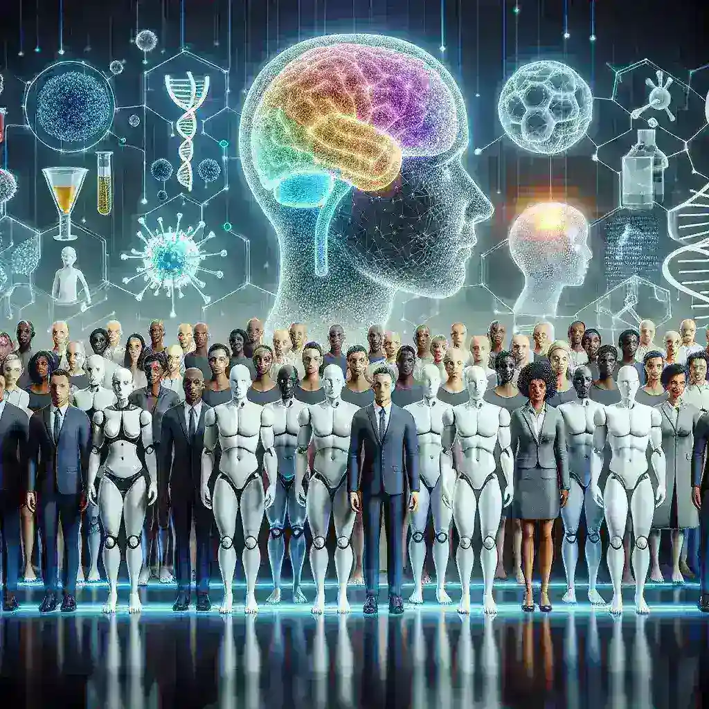 AI Enhanced Clinical Trials Using Digital Twins of Diverse Patient Populations